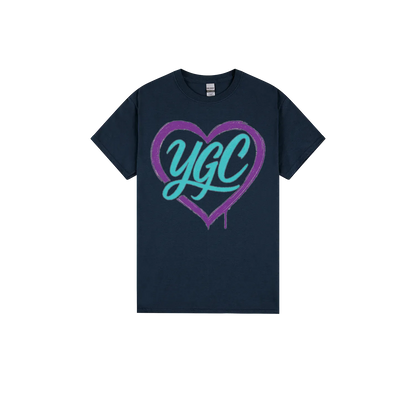 YGC Heart Logo - Classic Print Tee