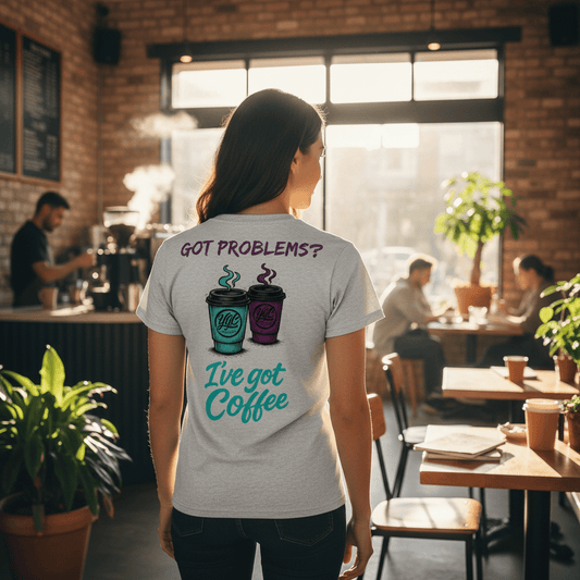 Coffee Fixes Everything - Classic Print Tee - You Good? Clothing