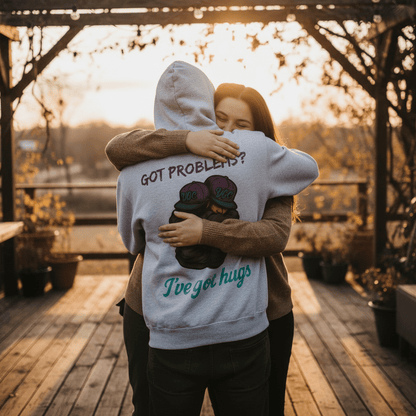 Hugs Fix Everything - Heavy Blend Hoodie - You Good? Clothing