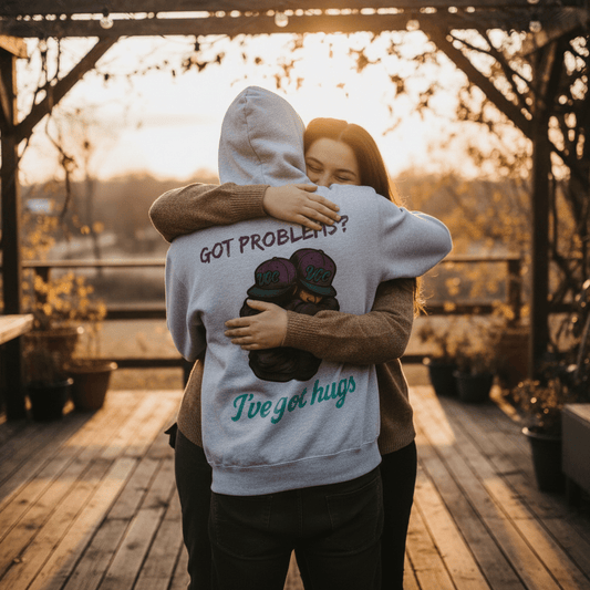 Hugs Fix Everything - Heavy Blend Hoodie - You Good? Clothing