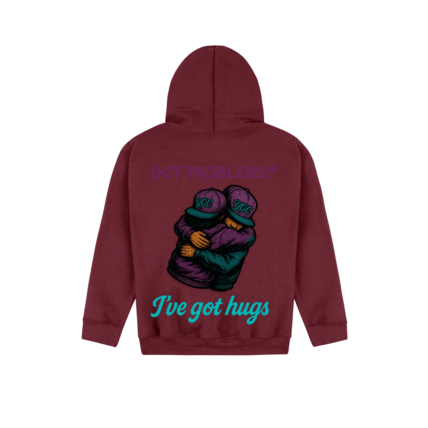Hugs Fix Everything - Heavy Blend Youth Hoodie - You Good? Clothing