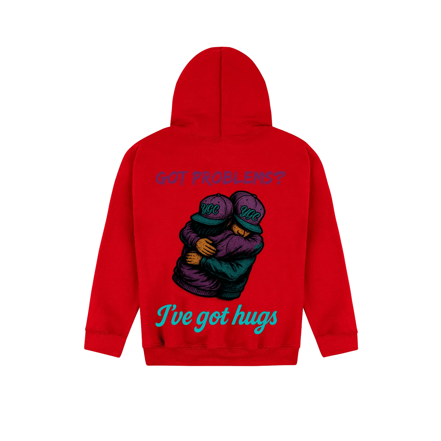 Hugs Fix Everything - Heavy Blend Youth Hoodie - You Good? Clothing