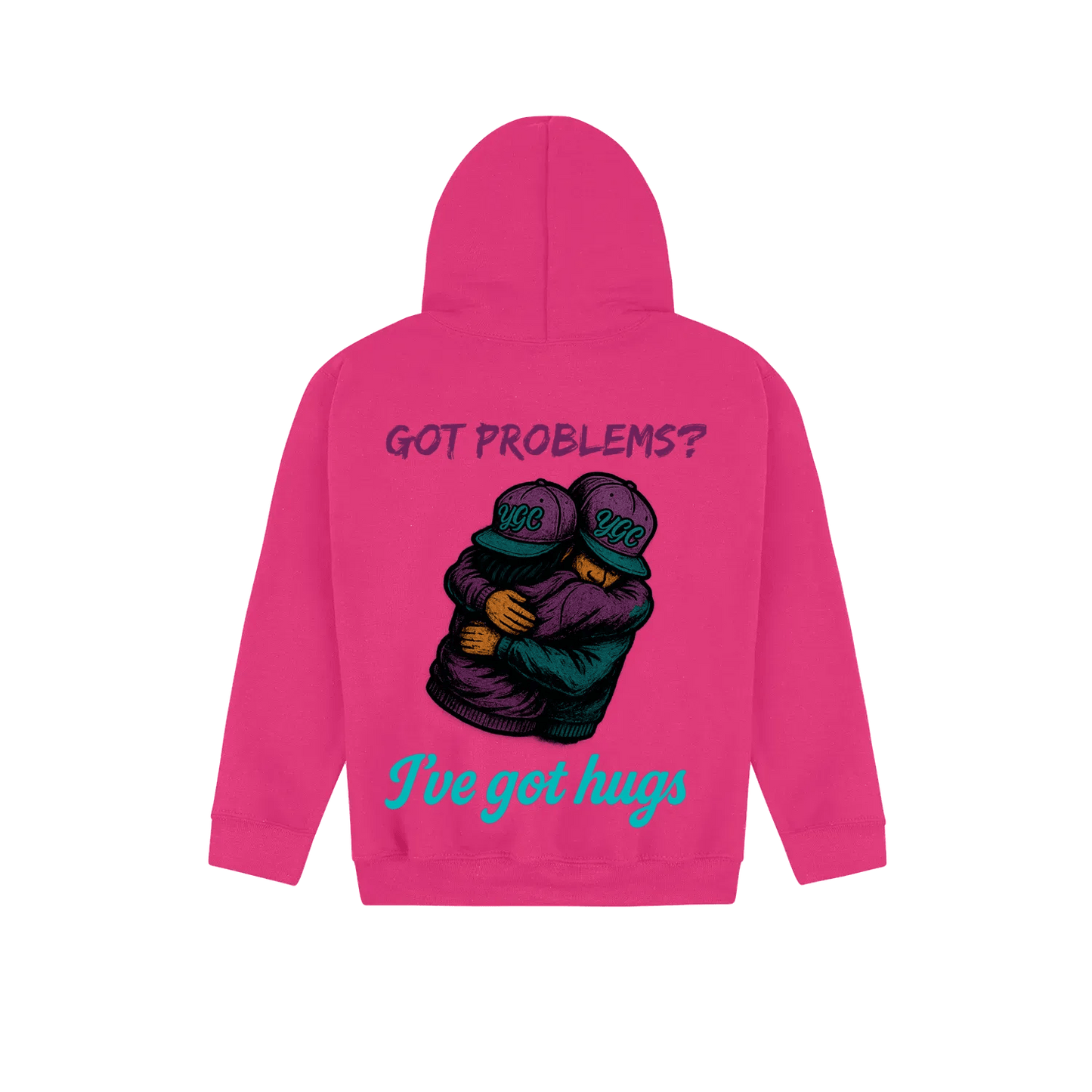 Hugs Fix Everything - Heavy Blend Youth Hoodie - You Good? Clothing
