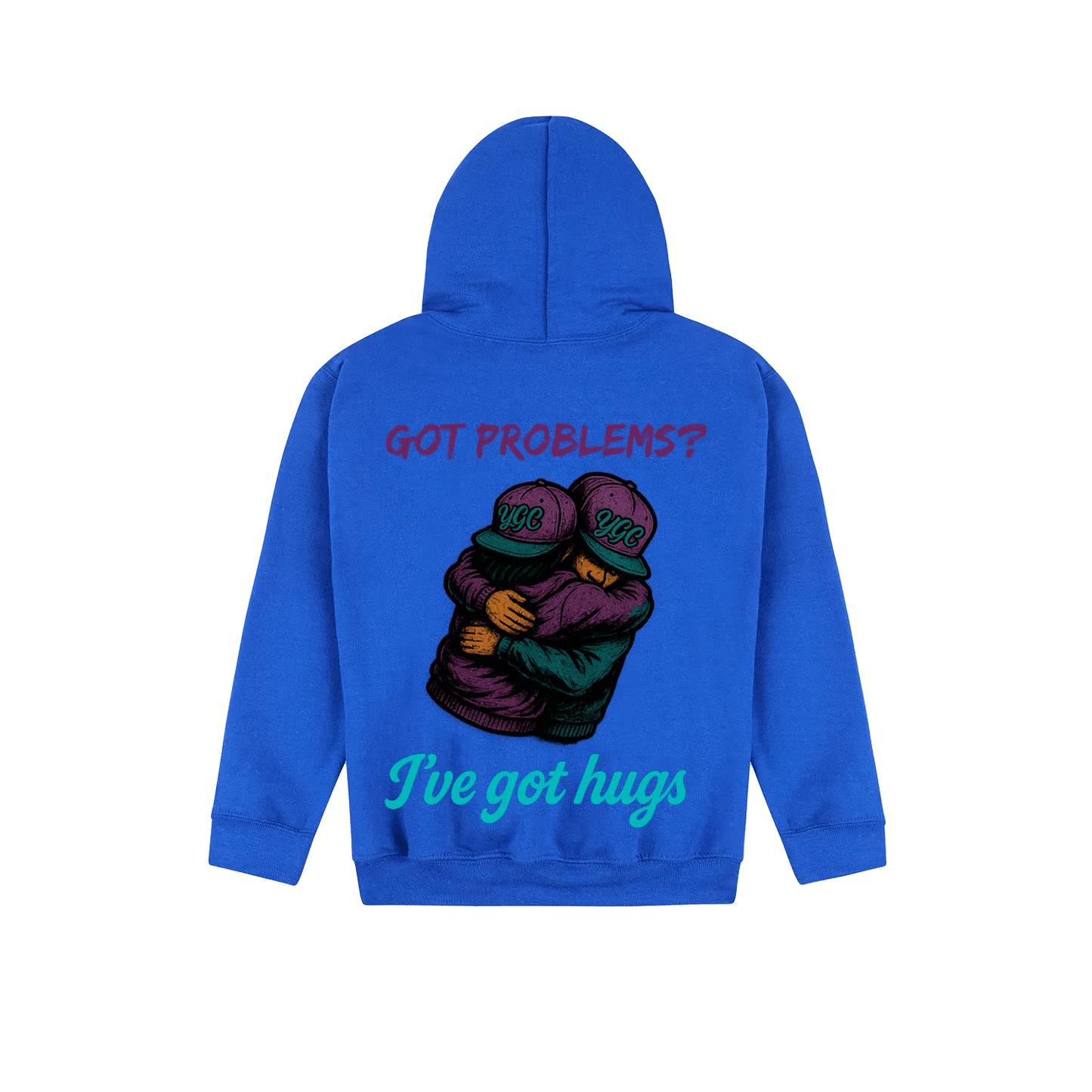 Hugs Fix Everything - Heavy Blend Youth Hoodie - You Good? Clothing