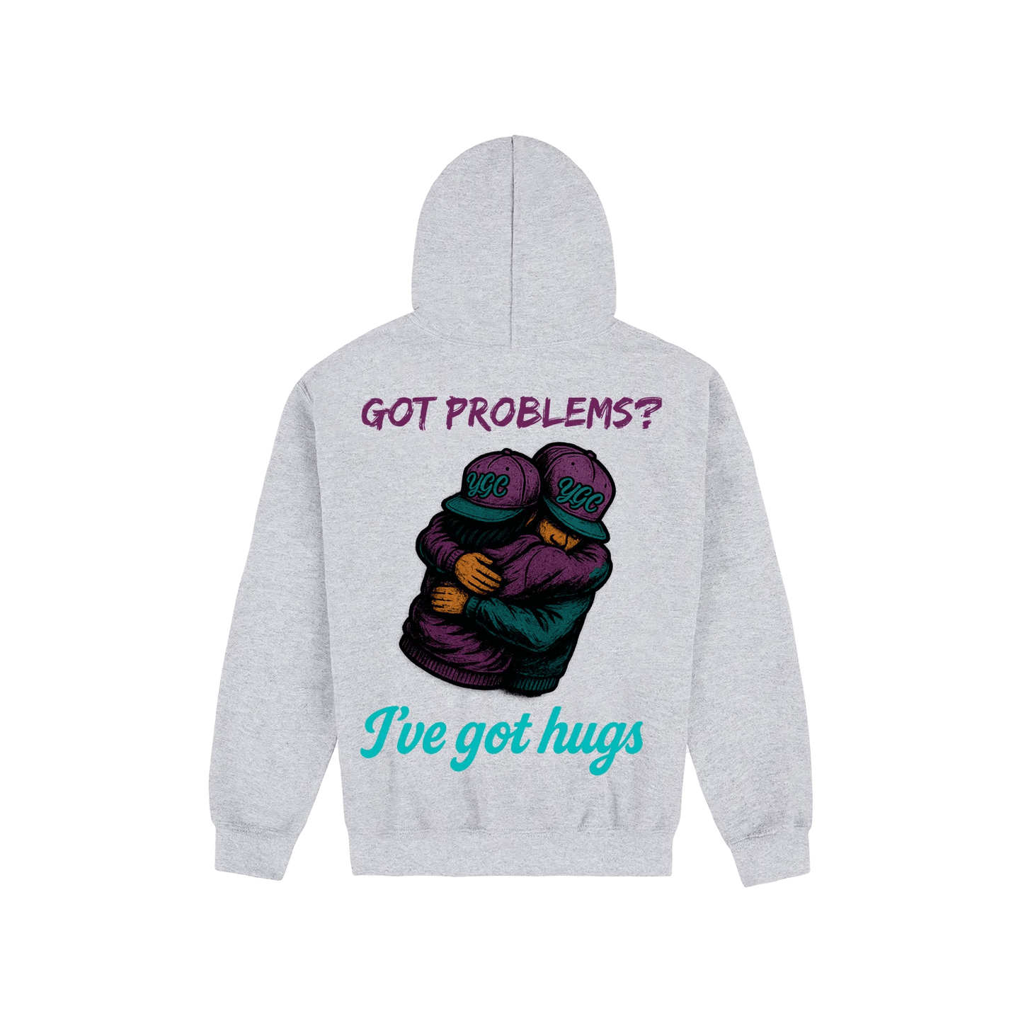 Hugs Fix Everything - Heavy Blend Youth Hoodie - You Good? Clothing