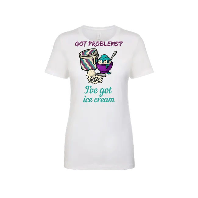 Ice Cream Fixes Everything - Boyfriend Tee - You Good? Clothing