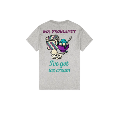 Ice Cream Fixes Everything - Classic Print Tee - You Good? Clothing