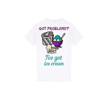 Ice Cream Fixes Everything - Classic Print Tee - You Good? Clothing