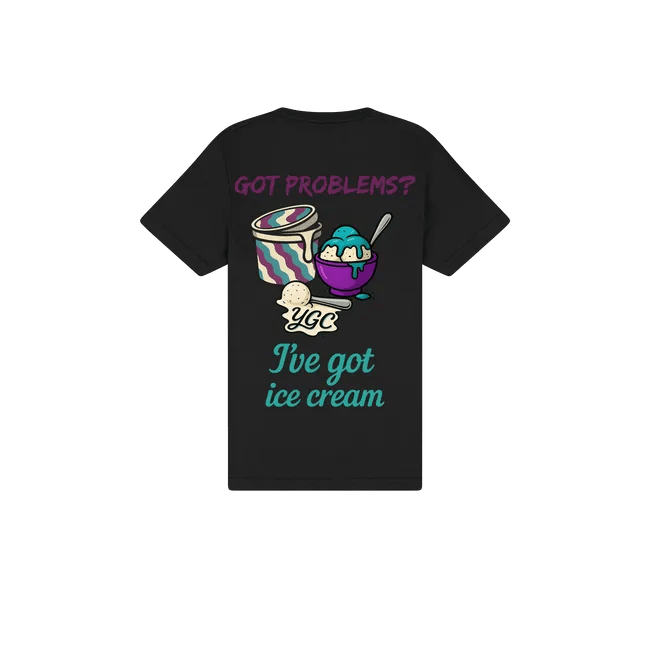 Ice Cream Fixes Everything - Classic Print Tee - You Good? Clothing