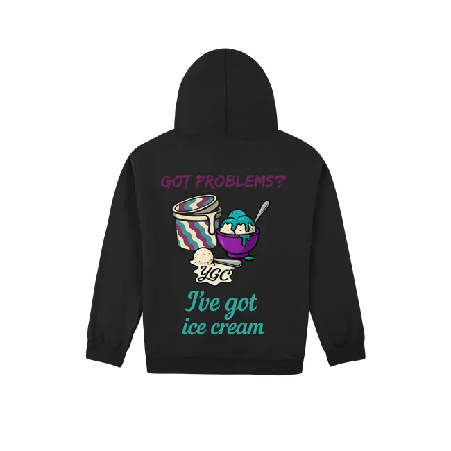 Ice Cream Fixes Everything - Heavy Blend Hoodie - You Good? Clothing