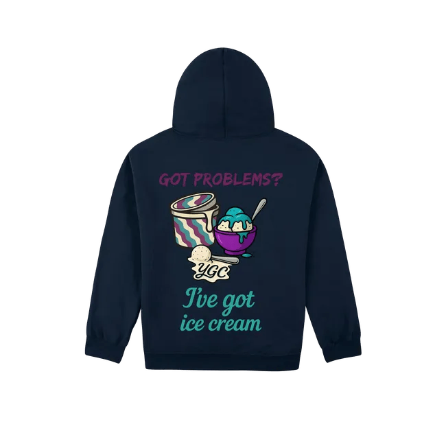 Ice Cream Fixes Everything - Heavy Blend Hoodie - You Good? Clothing