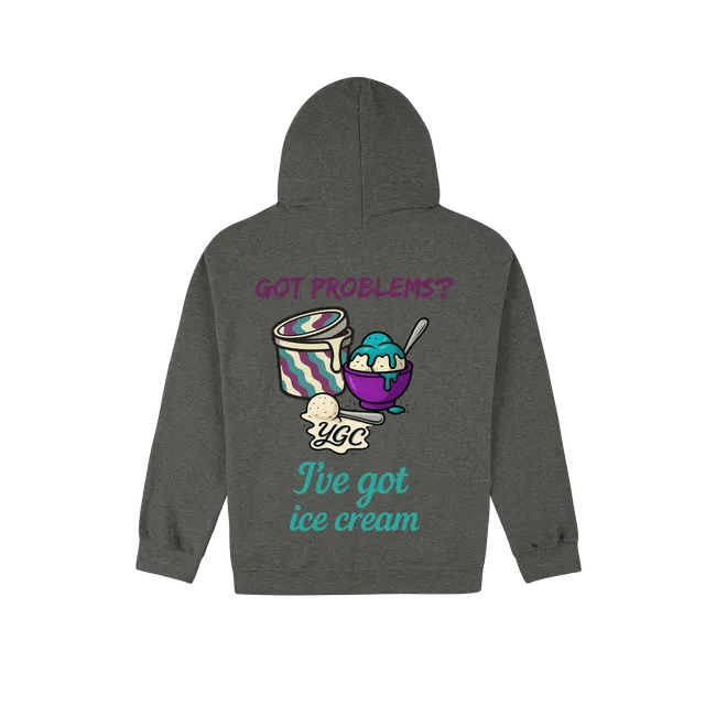 Ice Cream Fixes Everything - Heavy Blend Hoodie - You Good? Clothing