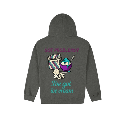 Ice Cream Fixes Everything - Heavy Blend Hoodie - You Good? Clothing