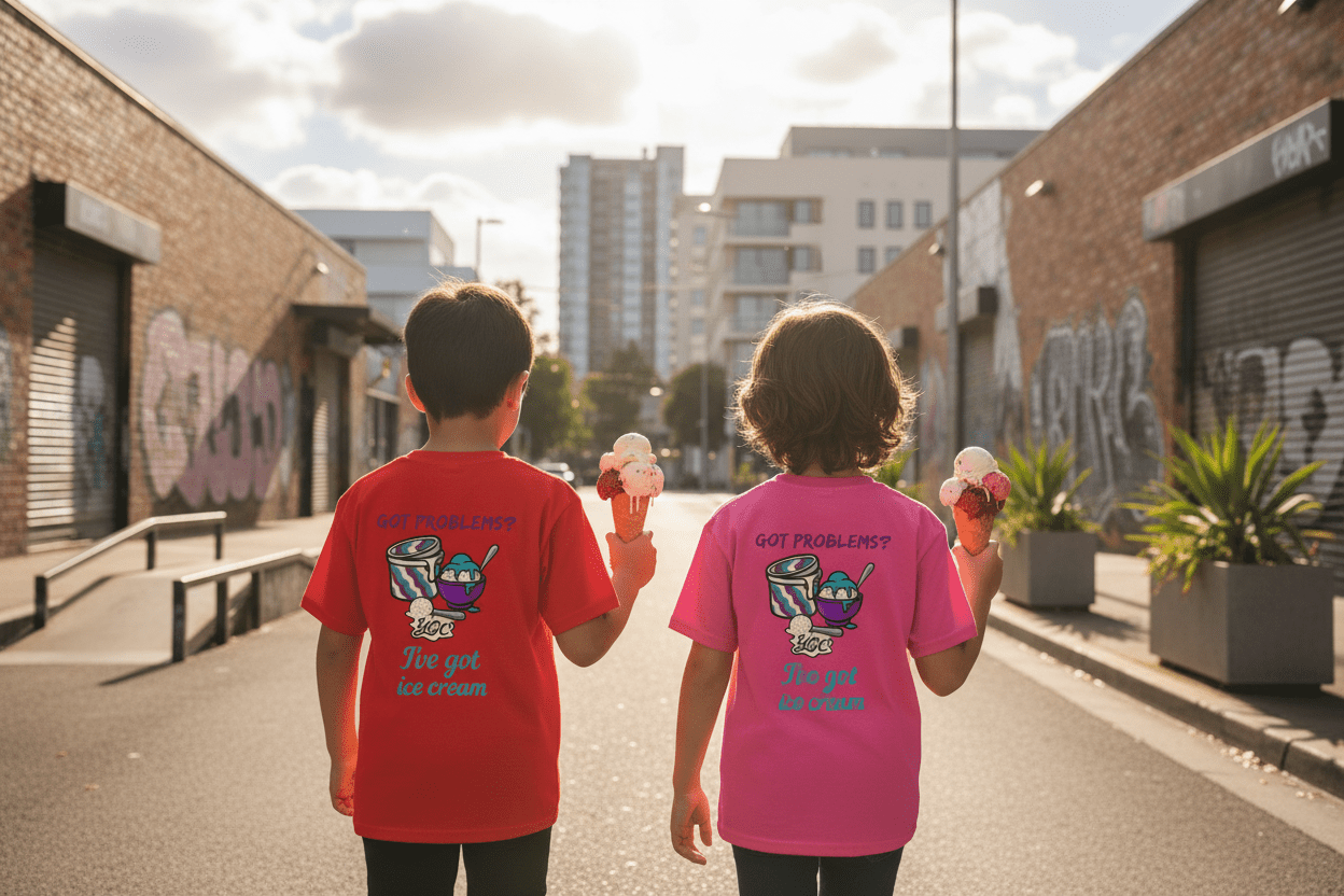 Ice Cream Fixes Everything Youth Tee - You Good? Clothing