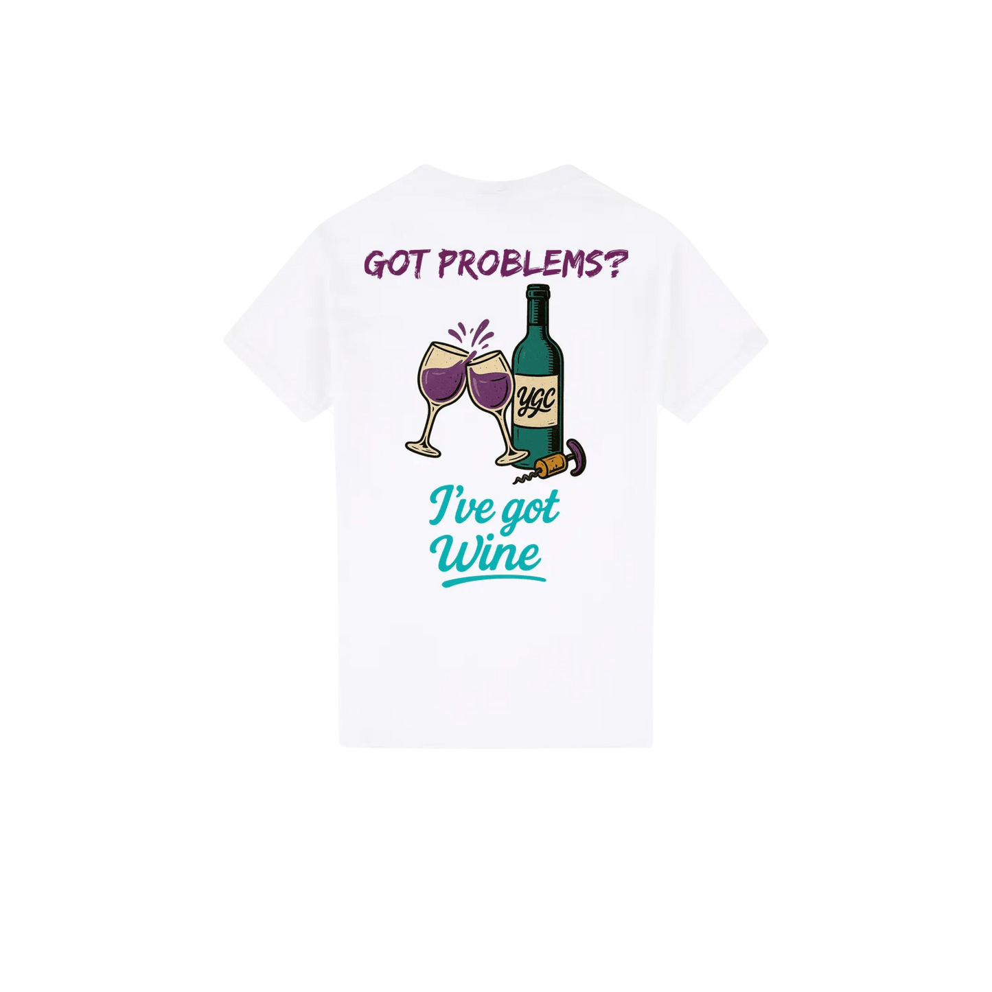 Wine fixes Everything - Classic Print Tee - You Good? Clothing