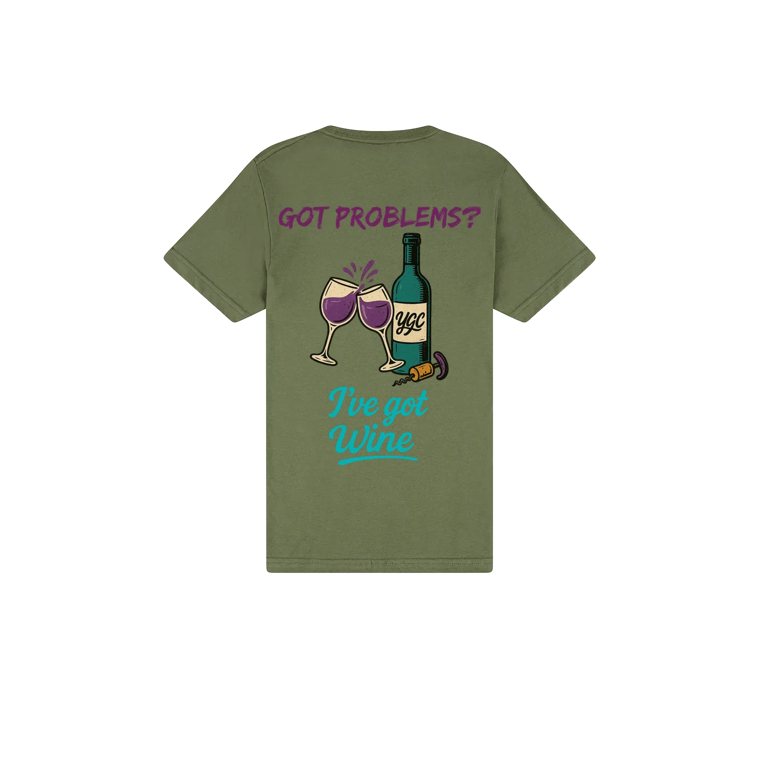 Wine fixes Everything - Classic Print Tee - You Good? Clothing