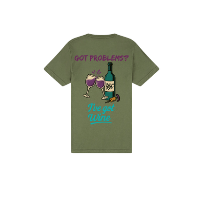 Wine fixes Everything - Classic Print Tee - You Good? Clothing