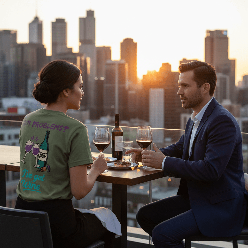 Wine fixes Everything - Classic Print Tee - You Good? Clothing