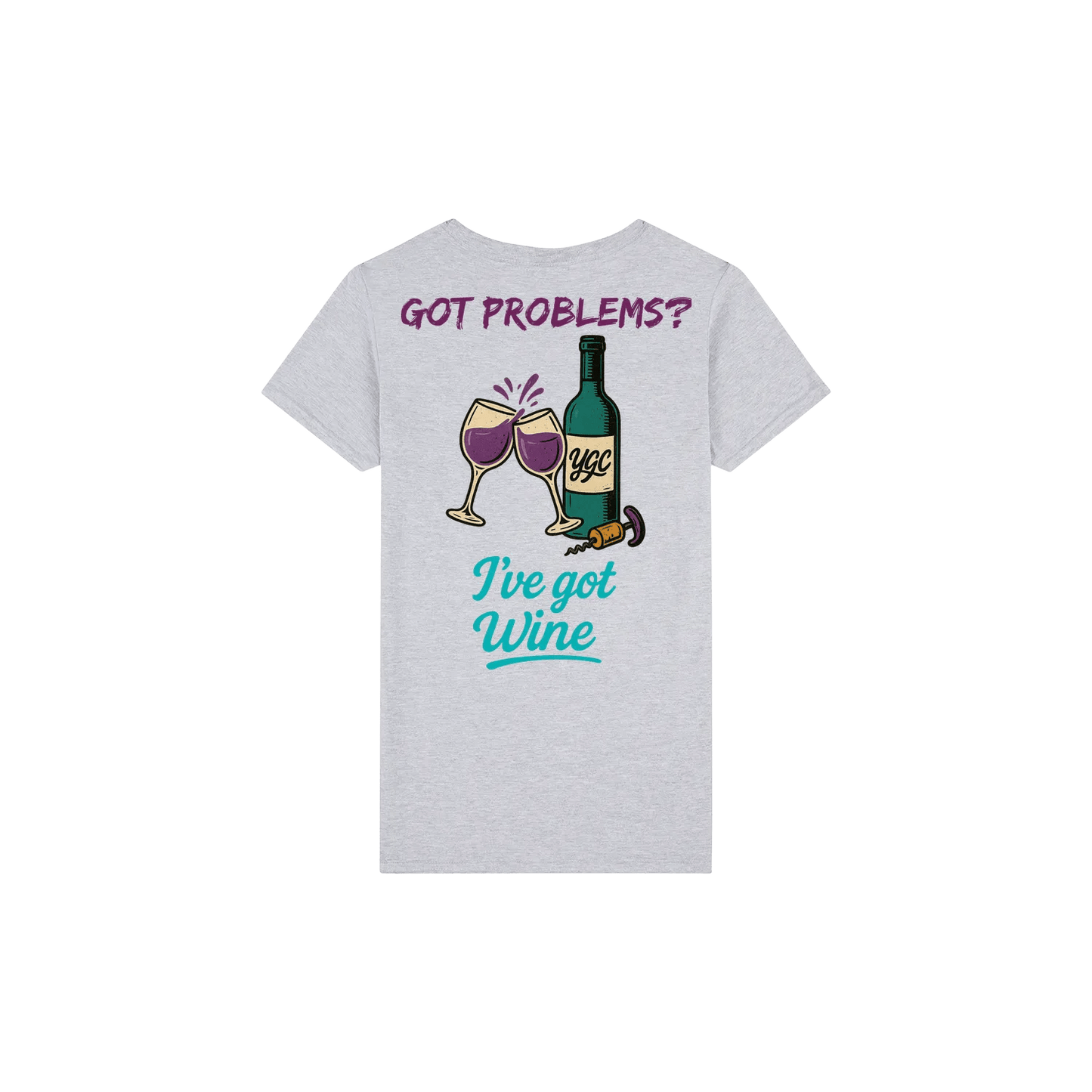 Wine fixes Everything - Classic Print Tee - You Good? Clothing