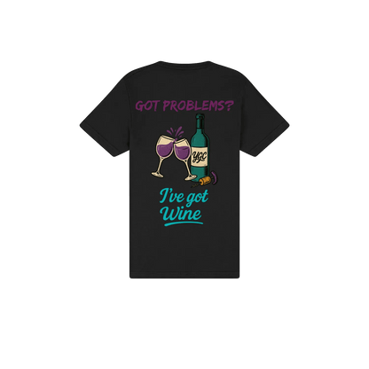 Wine fixes Everything - Classic Print Tee - You Good? Clothing