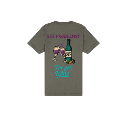 Wine fixes Everything - Classic Print Tee - You Good? Clothing
