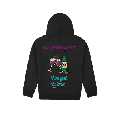 Wine fixes Everything - Heavy Blend Hoodie - You Good? Clothing