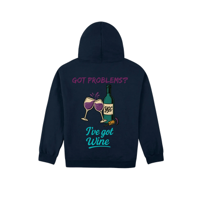 Wine fixes Everything - Heavy Blend Hoodie - You Good? Clothing