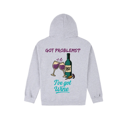 Wine fixes Everything - Heavy Blend Hoodie - You Good? Clothing