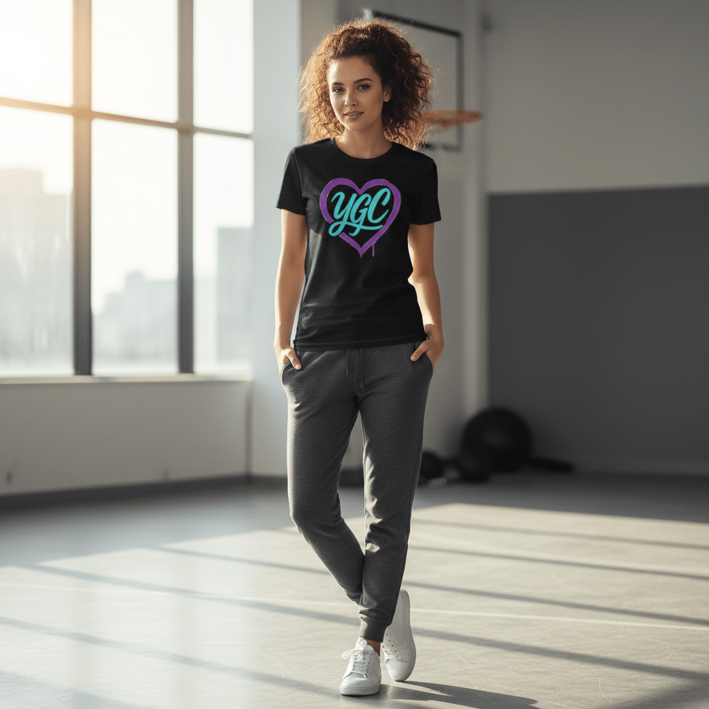 YGC Heart Logo - Boyfriend Tee - You Good? Clothing