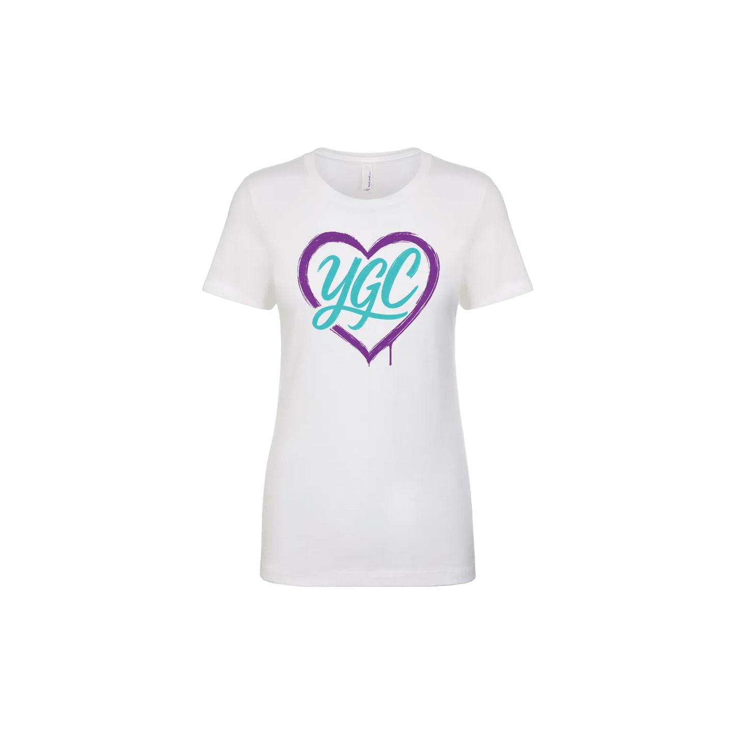 YGC Heart Logo - Boyfriend Tee - You Good? Clothing