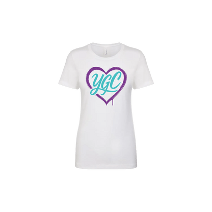 YGC Heart Logo - Boyfriend Tee - You Good? Clothing