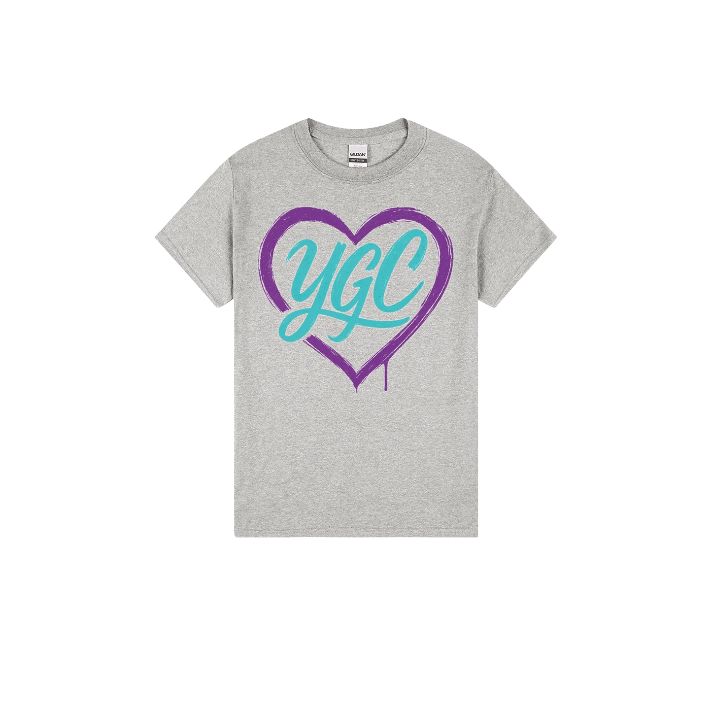 YGC Heart Logo - Classic Print Tee - You Good? Clothing