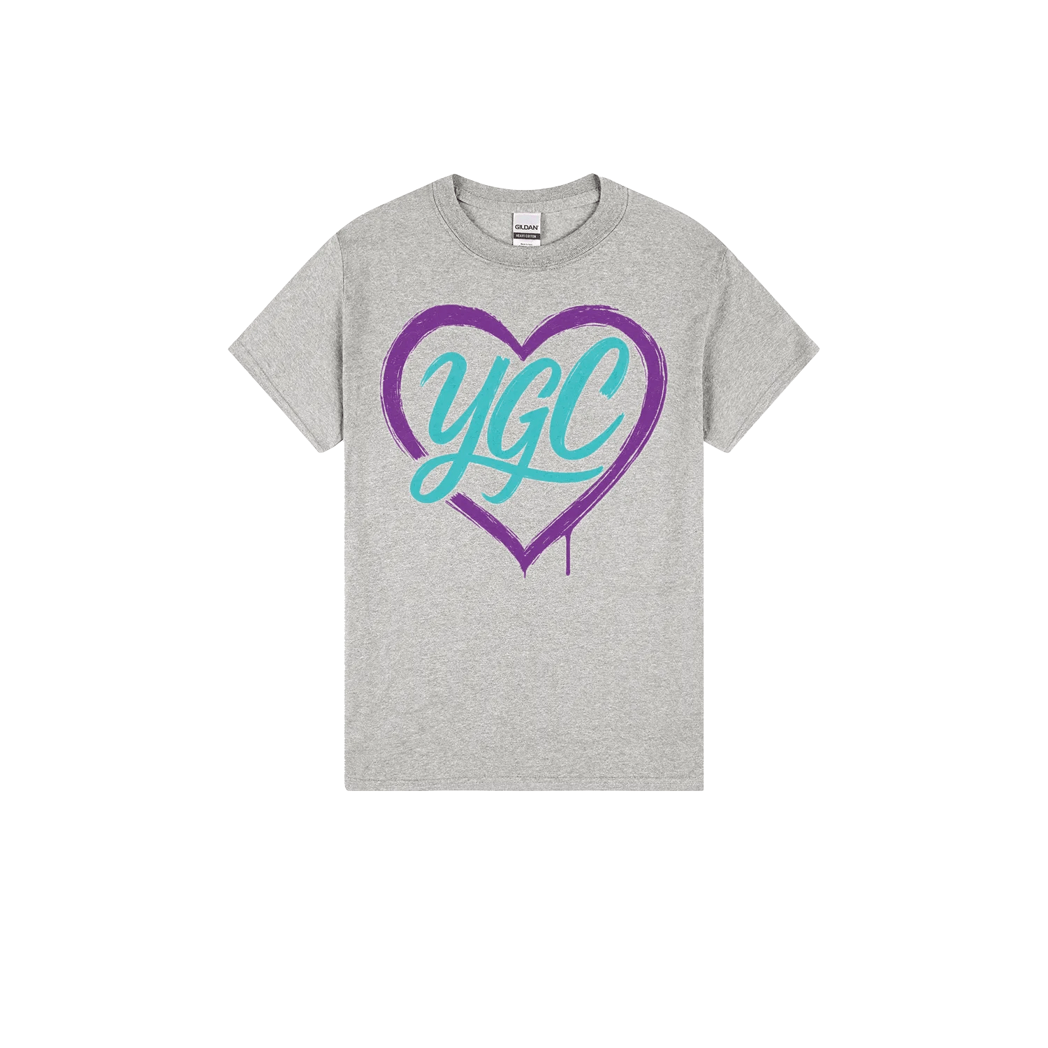YGC Heart Logo - Classic Print Tee - You Good? Clothing