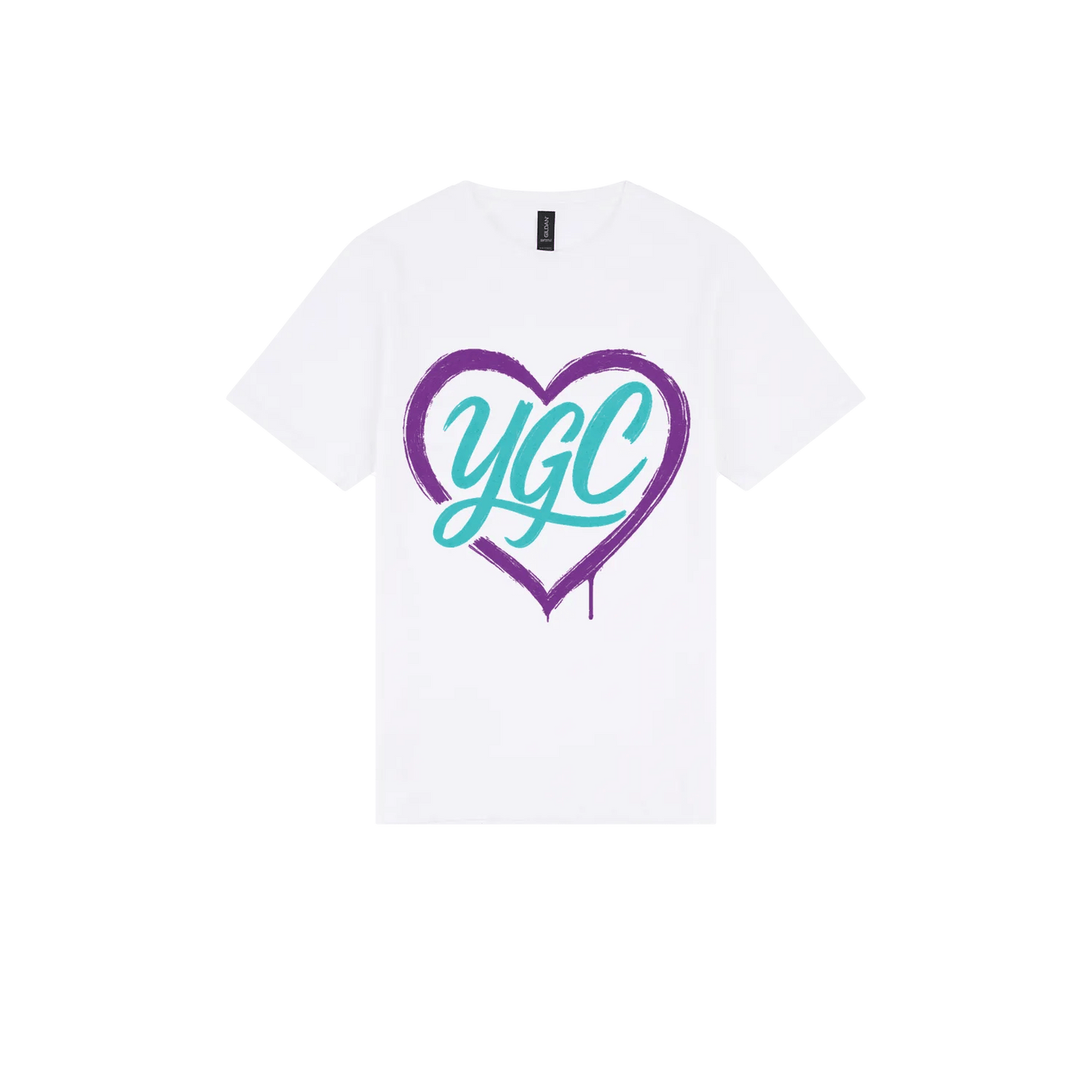 YGC Heart Logo - Classic Print Tee - You Good? Clothing