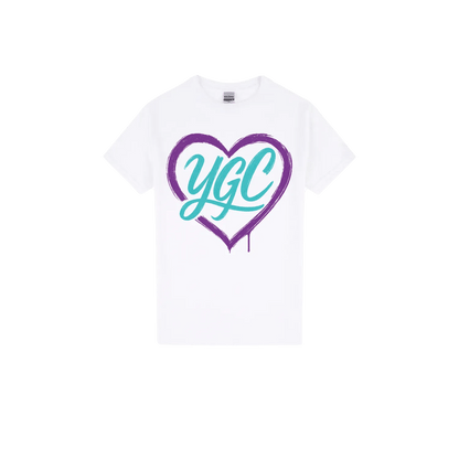 YGC Heart Logo - Classic Print Tee - You Good? Clothing