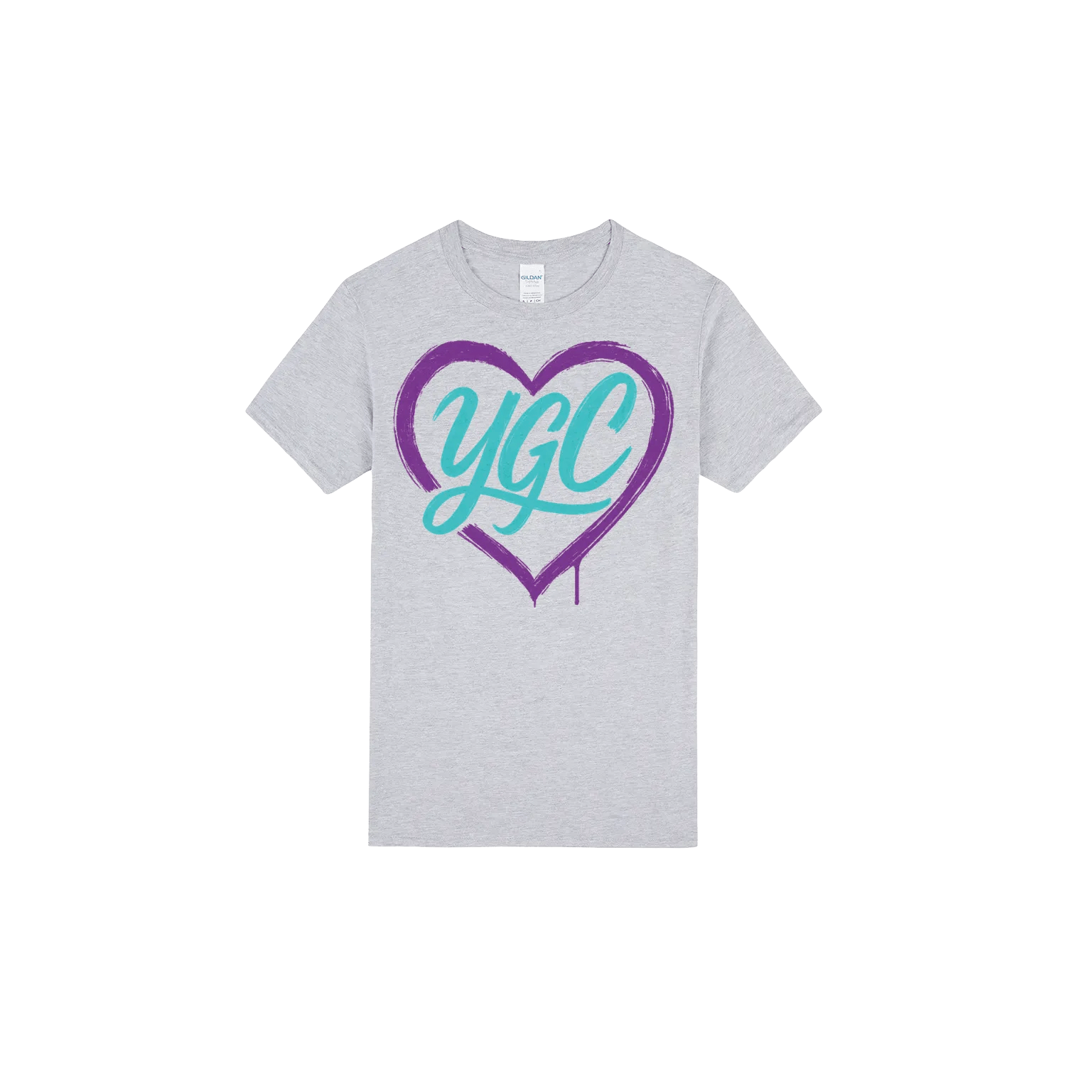 YGC Heart Logo - Classic Print Tee - You Good? Clothing