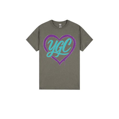 YGC Heart Logo - Classic Print Tee - You Good? Clothing