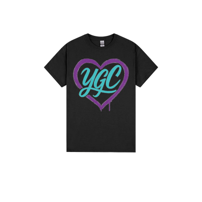 YGC Heart Logo - Classic Print Tee - You Good? Clothing