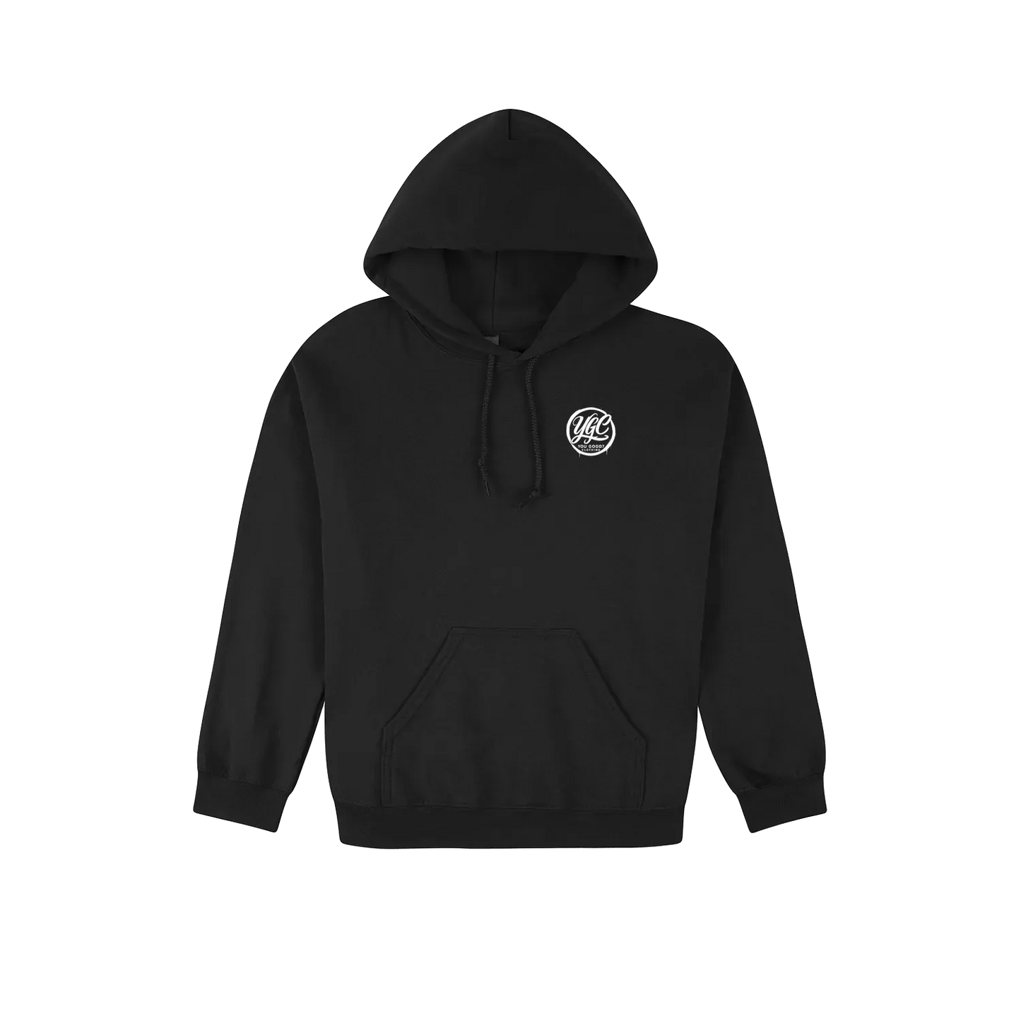 YGC White Logo - Heavy Blend Sweaters - You Good? Clothing