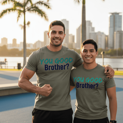 You Good Brother? Classic Print tee - You Good? Clothing