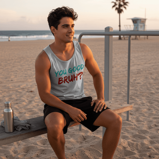 You Good Bruh? Heavy Cotton Tank - You Good? Clothing
