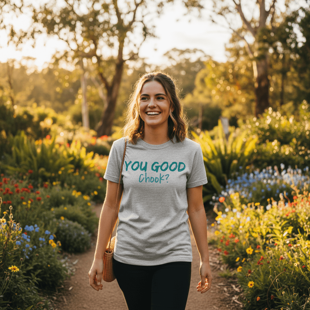 You Good Chook? Classic Print Tee - You Good? Clothing