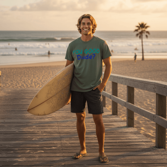 You Good Dude? Classic Print Tee - You Good? Clothing