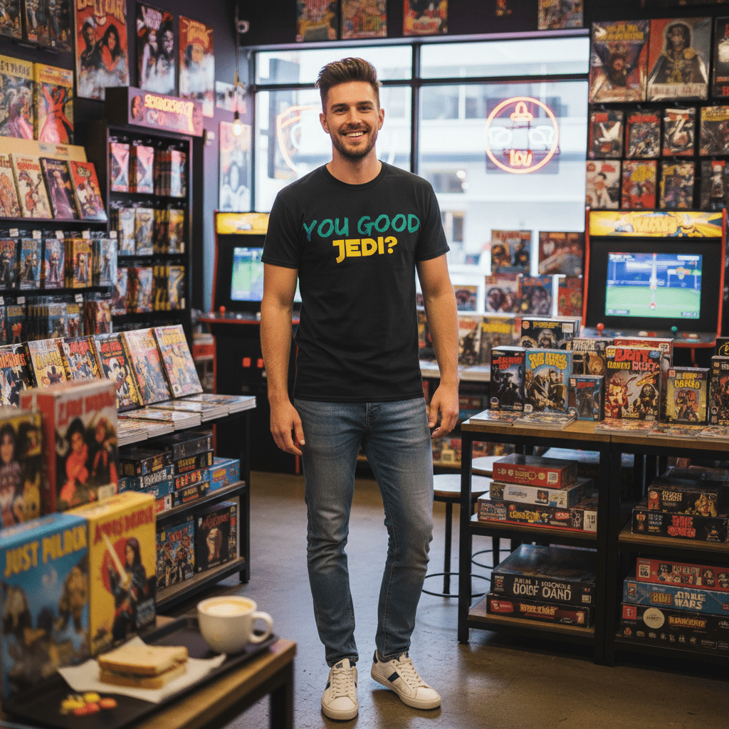 You Good Jedi? Classic Print Tee - You Good? Clothing