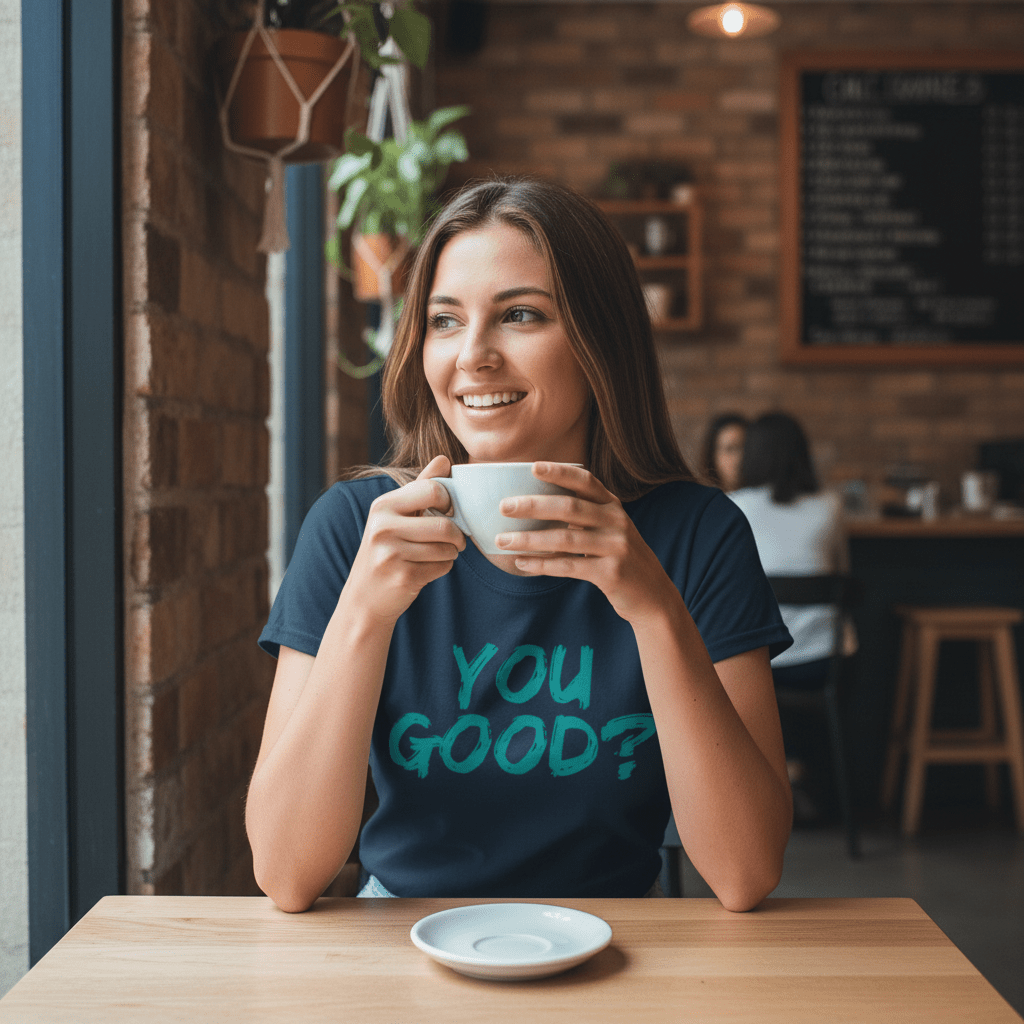 You Good? Original Classic Print Tee - You Good? Clothing