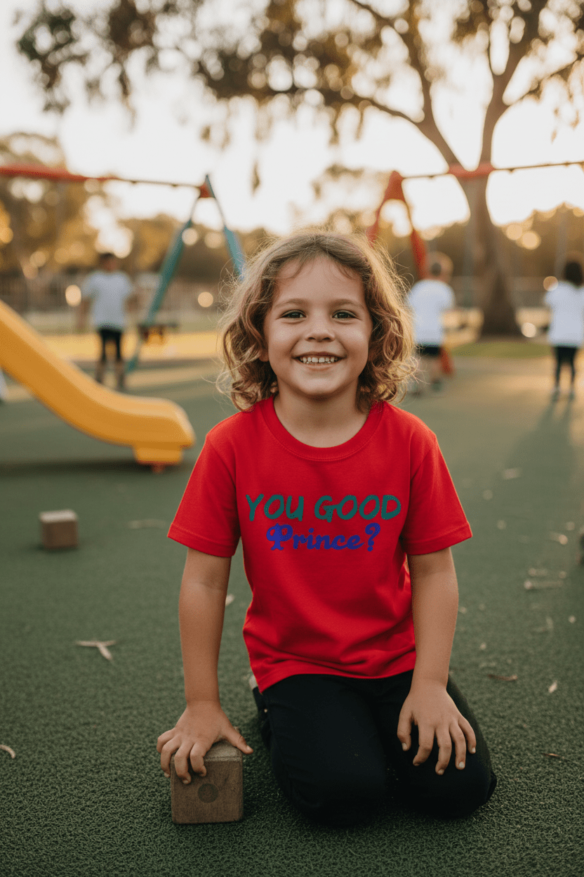 You Good Prince? Youth Tee - You Good? Clothing