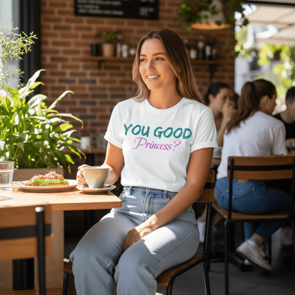 You Good Princess? Classic Print Tee - You Good? Clothing