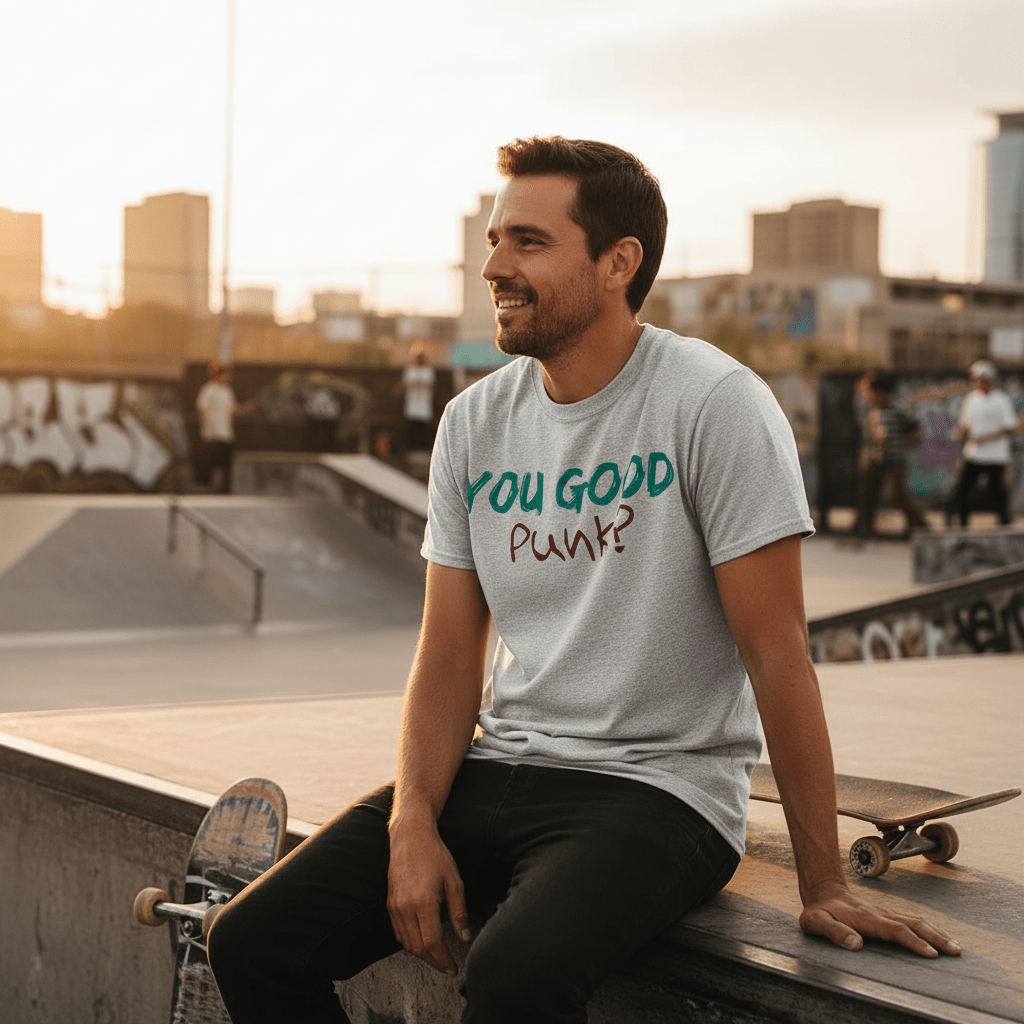You Good Punk? Classic Print Tee - You Good? Clothing