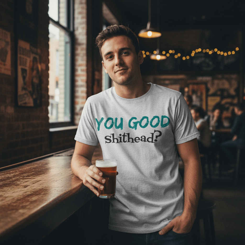 You Good Sh*tHead? Classic Print Tee - You Good? Clothing